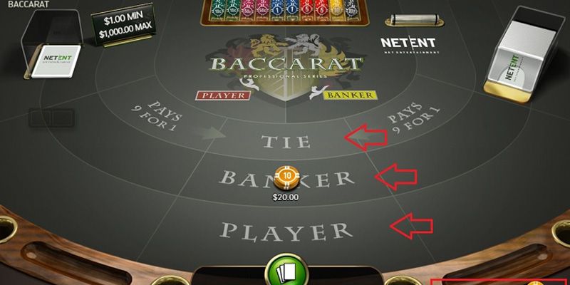 Ghi nhớ các lưu ý để tăng tỷ lệ thắng bài baccarat trực tuyến